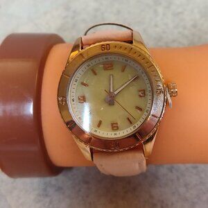 Denton Side Paige Quartz Watch Pink Band NWT